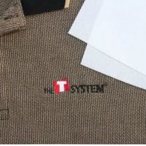 Exquisite White 2oz. Precut Cutaway for Machine Embroidery, 6x6”, 2 pkg, (500)